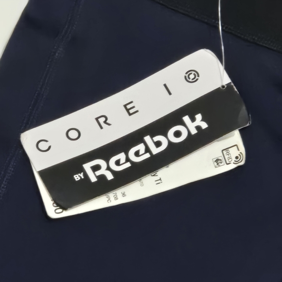 Women's (2) Pairs REEBOK CORE 10 Leggings Yoga Pants Tights Small, NWT - Picture 3 of 7